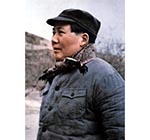 1947年3月18日，轉戰陜北前夕的毛澤東