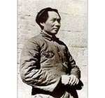 1936年，毛泽东在东征时期