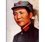 1936年，毛泽东在保安
