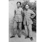 1936年 毛泽东和他青年时期的老师徐特立